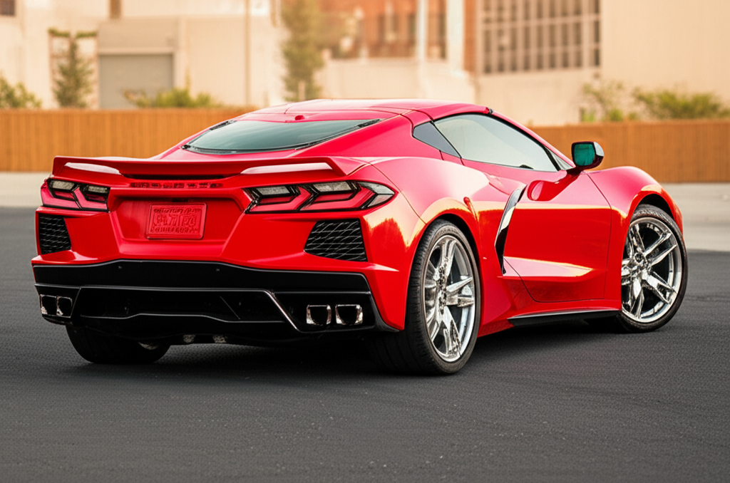 Corvette Stingray Rear View